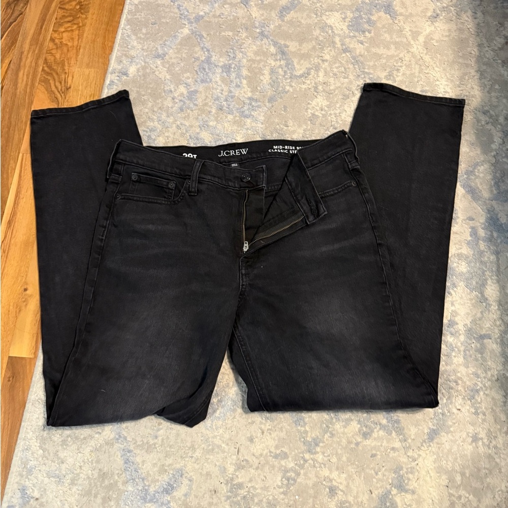J.Crew Classic Black Jeans